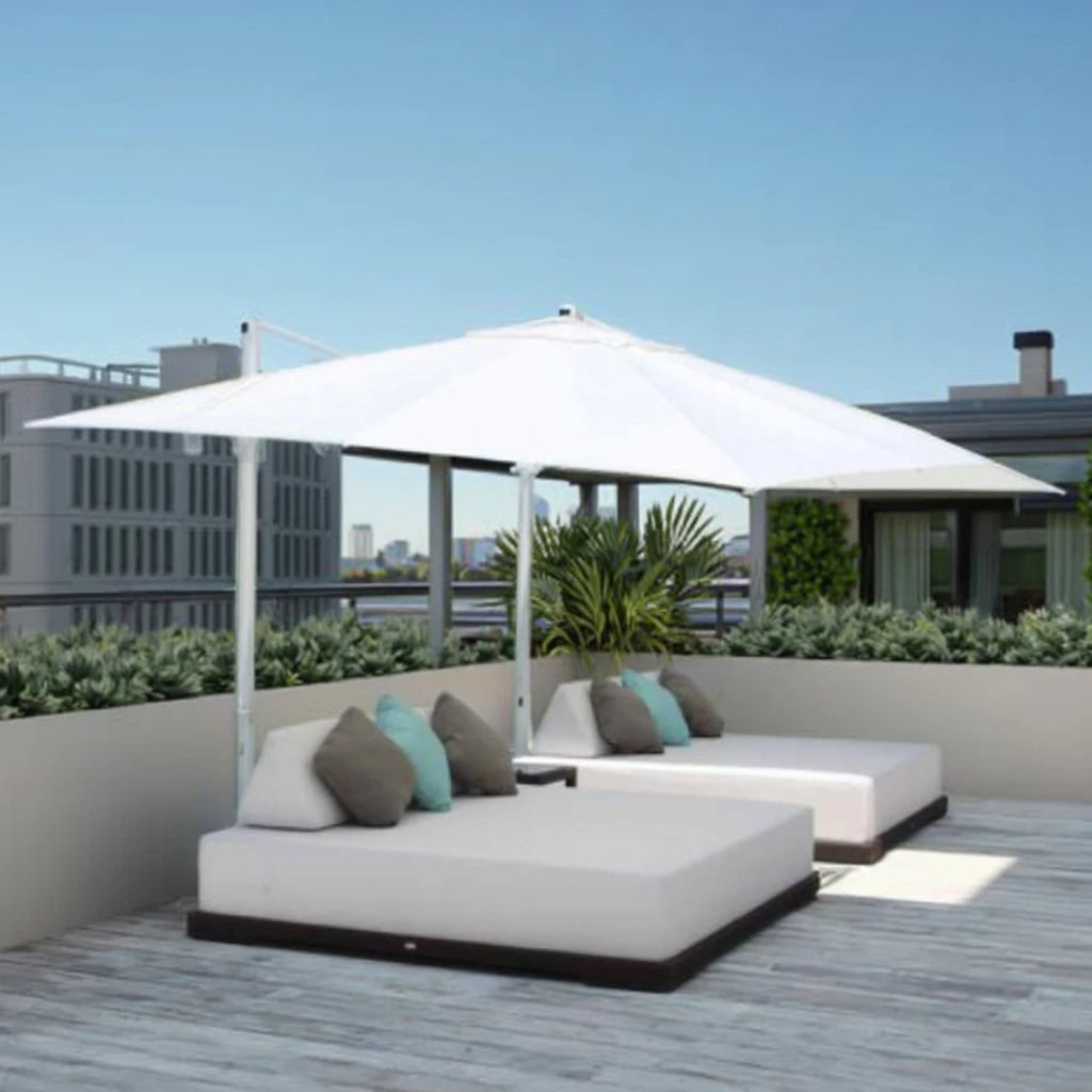 Designer Outdoor Lounge Double Seater Aluminium Alfresco Outdoor Living Australia