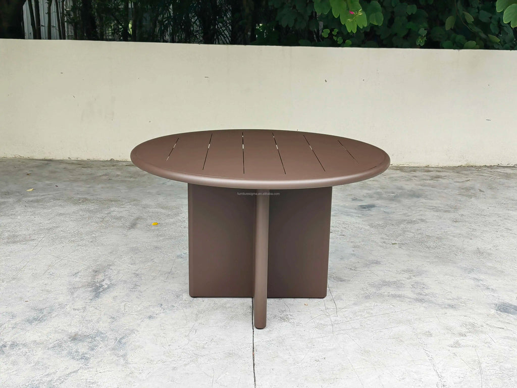 Designer Outdoor Furniture Dining Set Contemporary All-Weather Alfresco Outdoor Living Australia