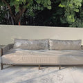 Designer Outdoor Furniture 2-Seater Sofa Rope Weaving Alfresco Outdoor Living Australia