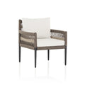 Custom Outdoor Sofa Lounge Chair Rope Weaving Alfresco Outdoor Living Australia