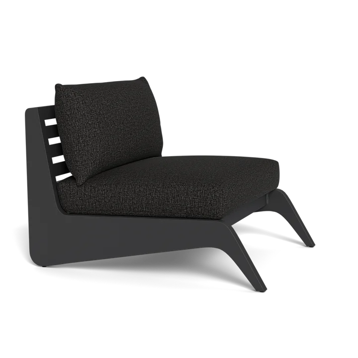 Modular Aluminium Single Seat Sofa Section Contemporary Alfresco Outdoor Living Australia