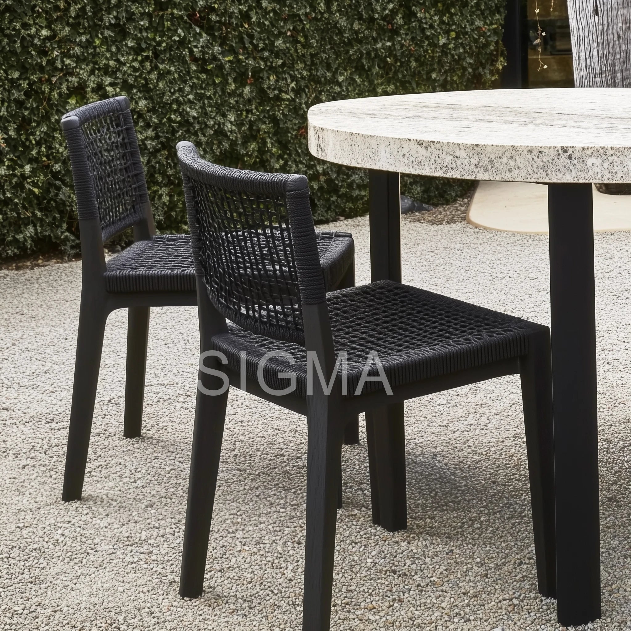 Custom Outdoor Dining Setting Aluminum Table Armchairs Alfresco Outdoor Living Australia