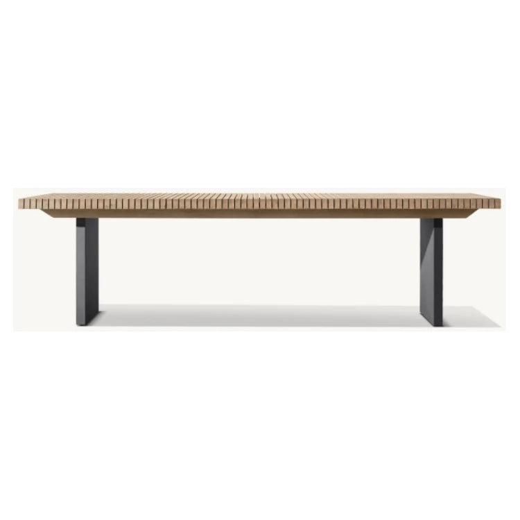 Teak Outdoor Dining Set, Modular Design, Alfresco Outdoor Living Australia