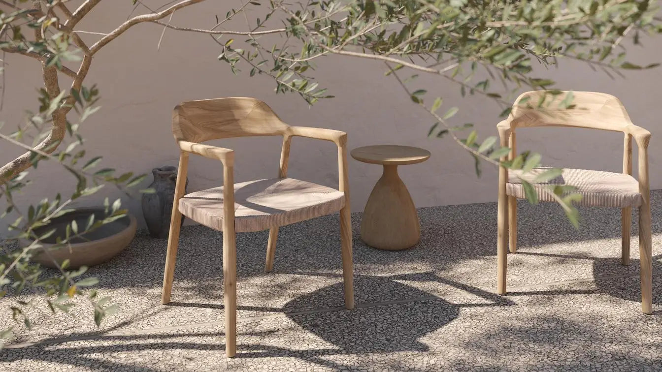 Teak Dining Chair Solid Wood Outdoor Alfresco Outdoor Living Australia