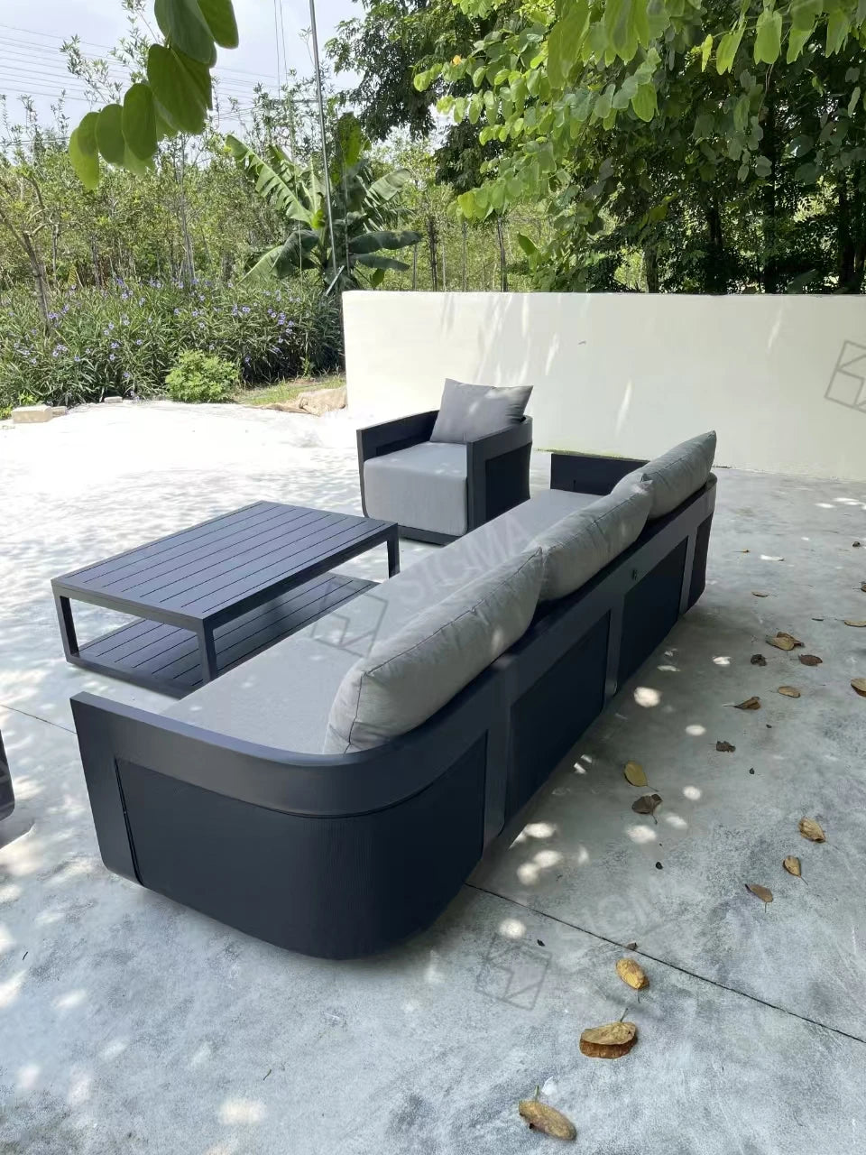 Modular Outdoor Sofa Set Aluminum Couch Modern Alfresco Outdoor Living Australia