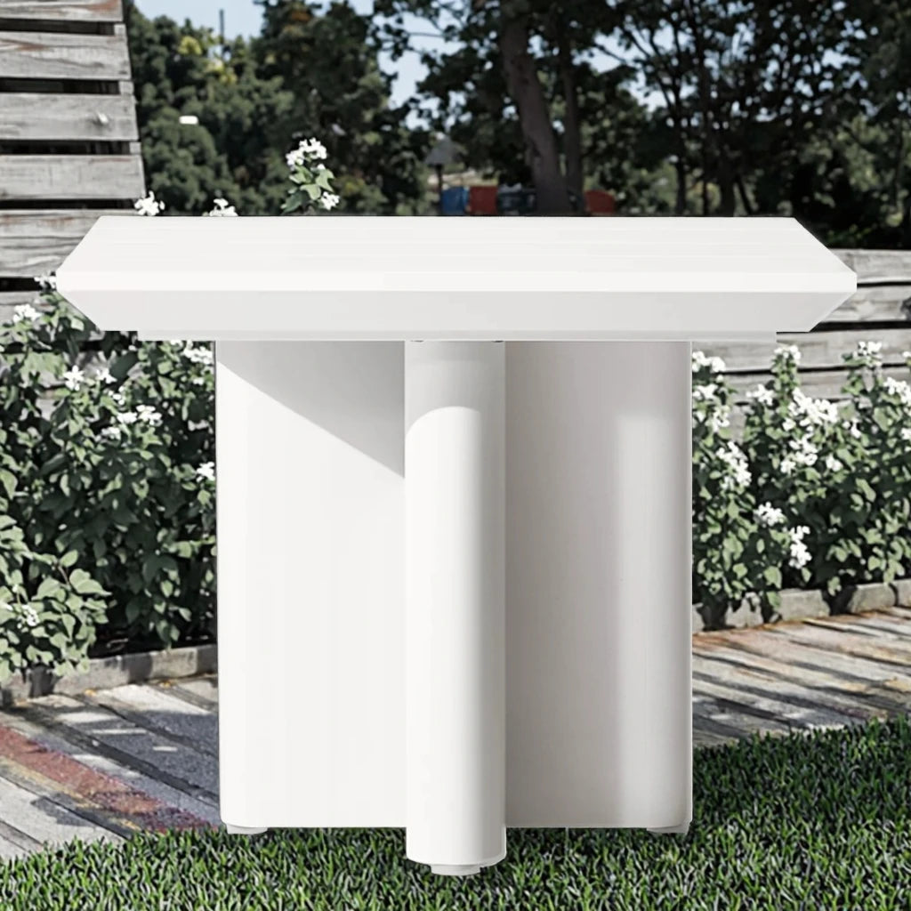 Custom Aluminium Side Table Minimalist Alfresco Outdoor Living Australia
