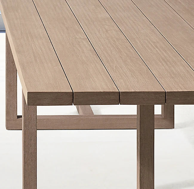 Designer Teak Outdoor Dining Table Traditional Alfresco Outdoor Living Australia