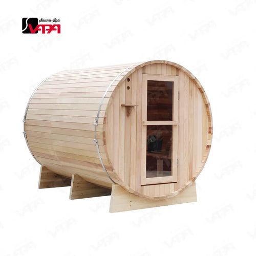 Custom Outdoor Barrel Sauna Red Cedar Alfresco Outdoor Living Australia