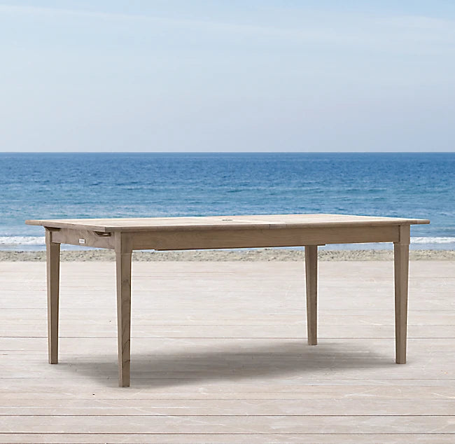 Custom Furniture Teak Dining Set Architectural Alfresco Outdoor Living Australia