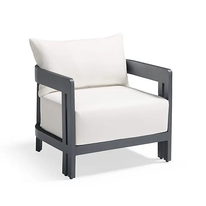 Custom Outdoor Furniture Aluminum Sofa Set Modern Architectural Design