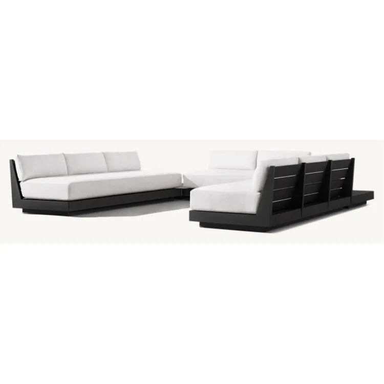 Custom Outdoor Sectional Sofa Set Modern Aluminium Alfresco Outdoor Living Australia