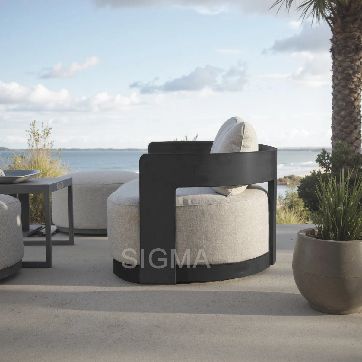Designer Outdoor Furniture Sofa Set Modern Teak Alfresco Outdoor Living Australia