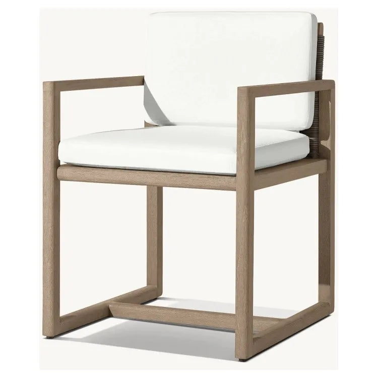 Solid Teak Outdoor Dining Table Contemporary Alfresco Outdoor Living Australia