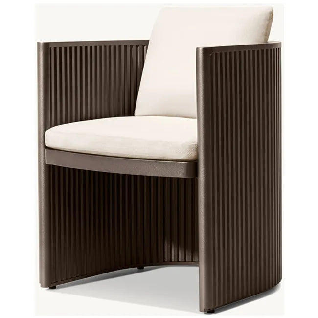 Custom Outdoor Aluminum Dining Chair Contemporary Minimalist Alfresco Outdoor Living Australia