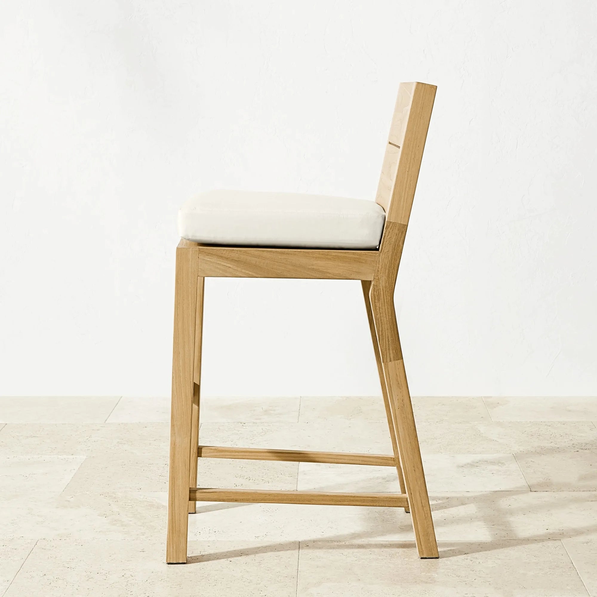 Teak Bar Stool Contemporary High Chair Alfresco Outdoor Living Australia