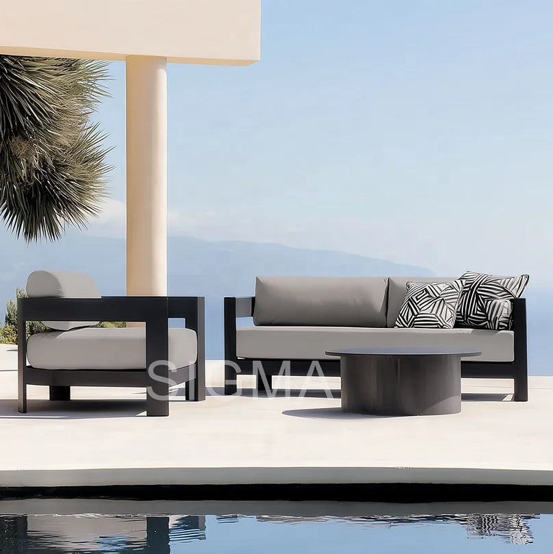 Bespoke Sectional Sofa Set Modular Aluminium Alfresco Outdoor Living Australia
