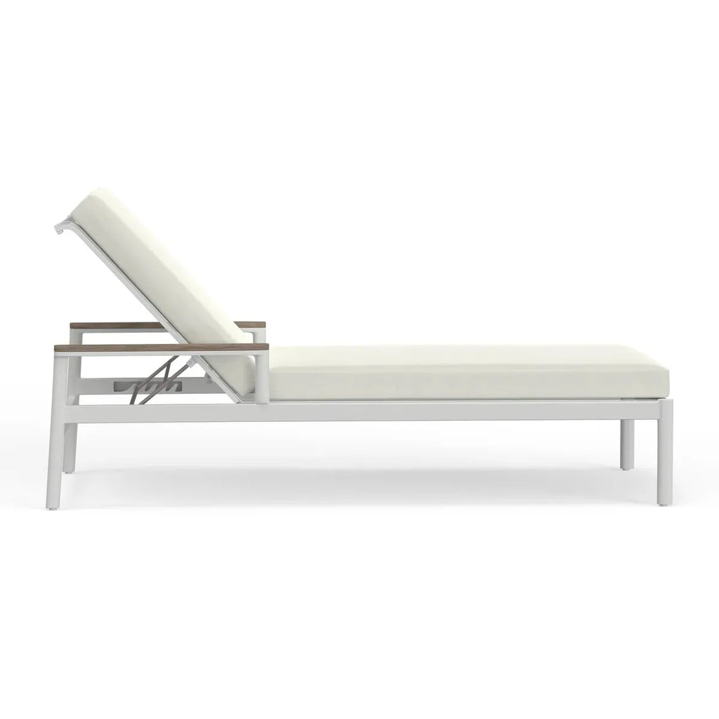 Aluminium Chaise Lounge Sun Lounger Contemporary Alfresco Outdoor Living Australia