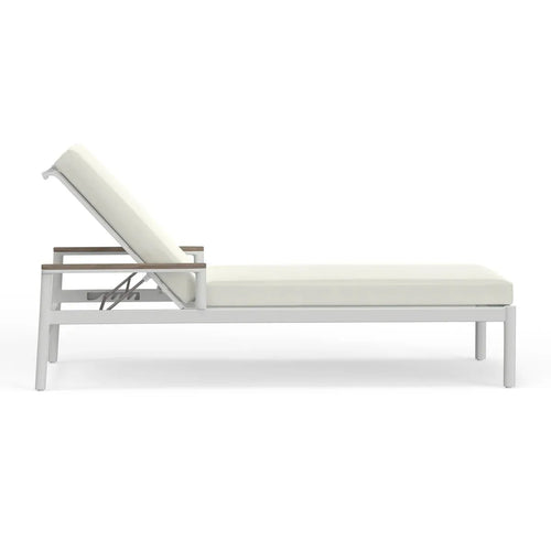 Aluminium Chaise Lounge Sun Lounger Contemporary Alfresco Outdoor Living Australia