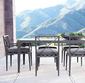 Custom Outdoor Aluminum Dining Set Modern Architectural Alfresco Outdoor Living Australia