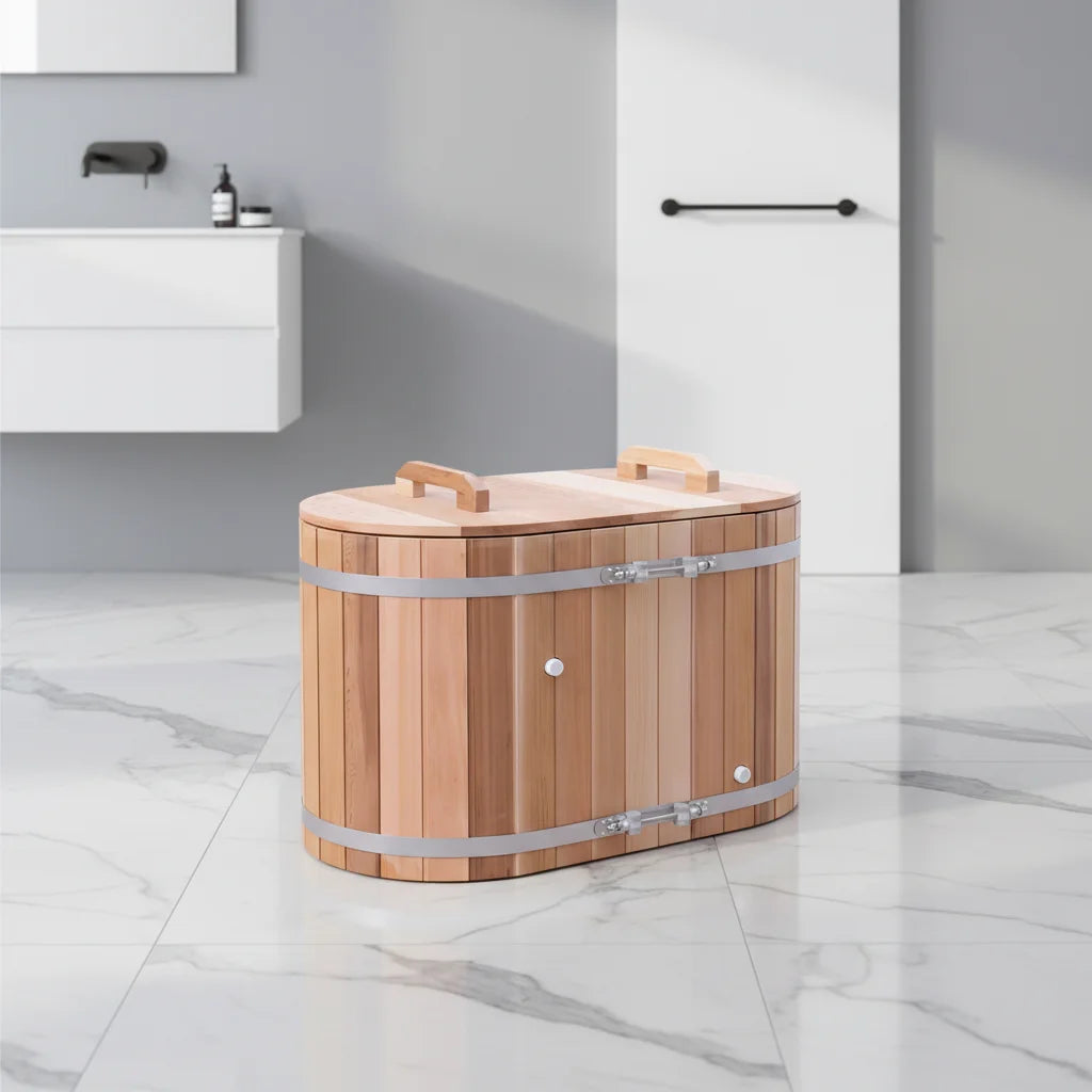 Ellipse Cold Plunge Tub Modern Custom Furniture Alfresco Outdoor Living Australia