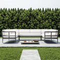 Custom Outdoor Furniture U-Shaped Sofa Modern Alfresco Outdoor Living Australia