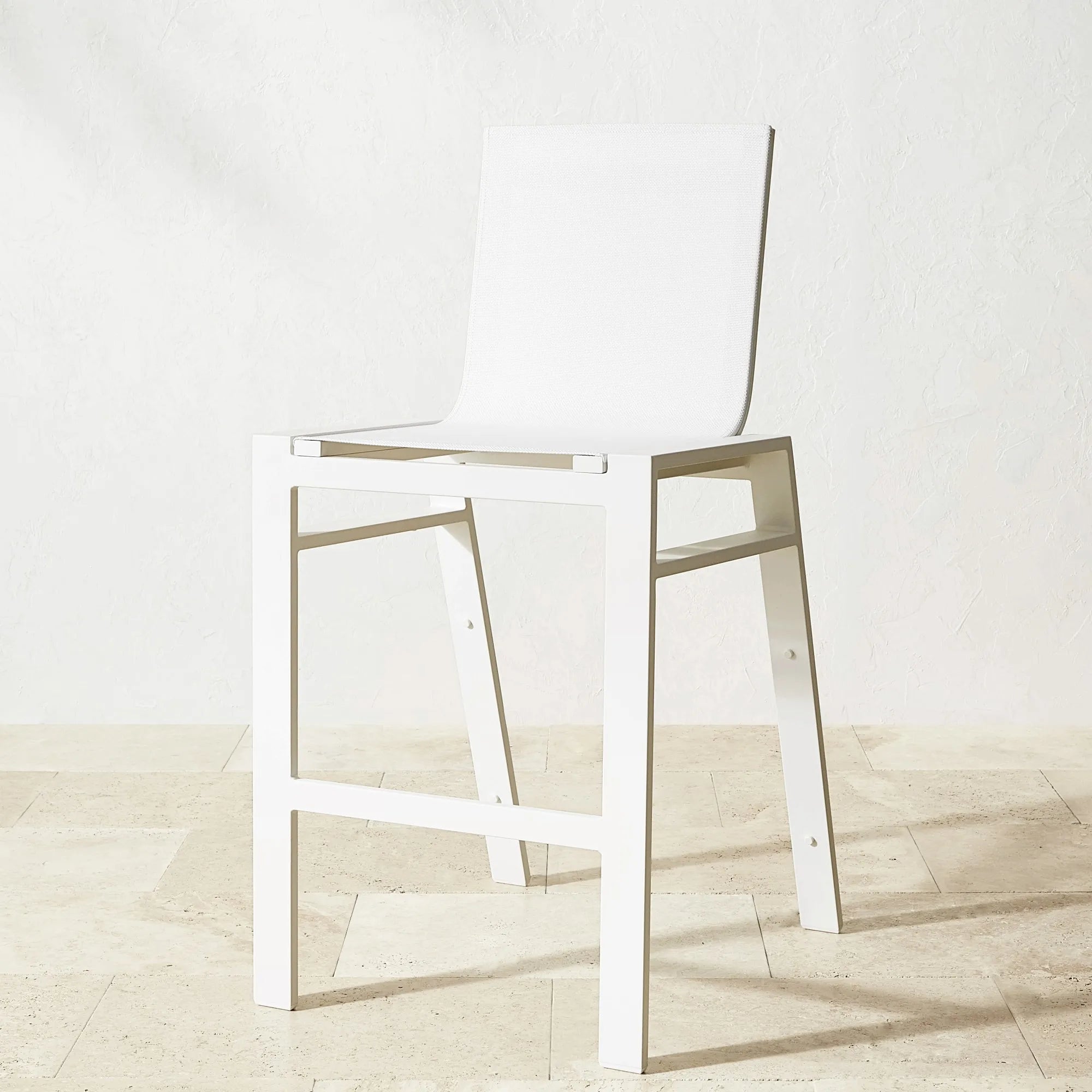 Traditional Aluminum Bar Stool Designer Outdoor Furniture Alfresco Outdoor Living