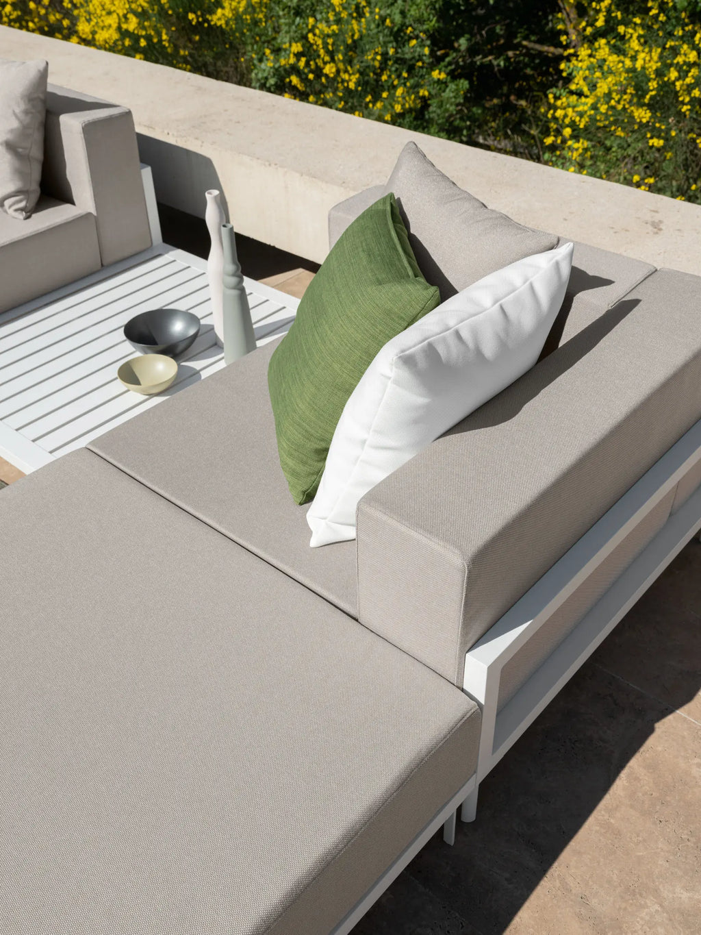 Square Sectional Sofa Modular Set Architectural Luxury Alfresco Outdoor Living Australia