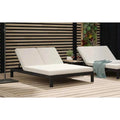 Double Chaise Lounge Sun Lounger Aluminium Alfresco Outdoor Living Australia