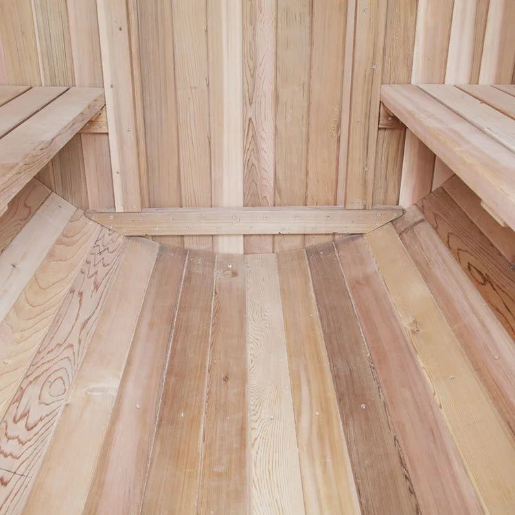 Red Cedar Barrel Sauna 1800mm Alfresco Outdoor Living Australia