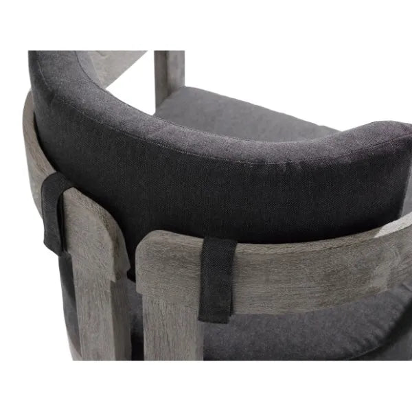 Custom Teak Dining Chair Modern Solid Timber Alfresco Outdoor Living Australia