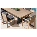 Teak Outdoor Dining Set, Modular Design, Alfresco Outdoor Living Australia