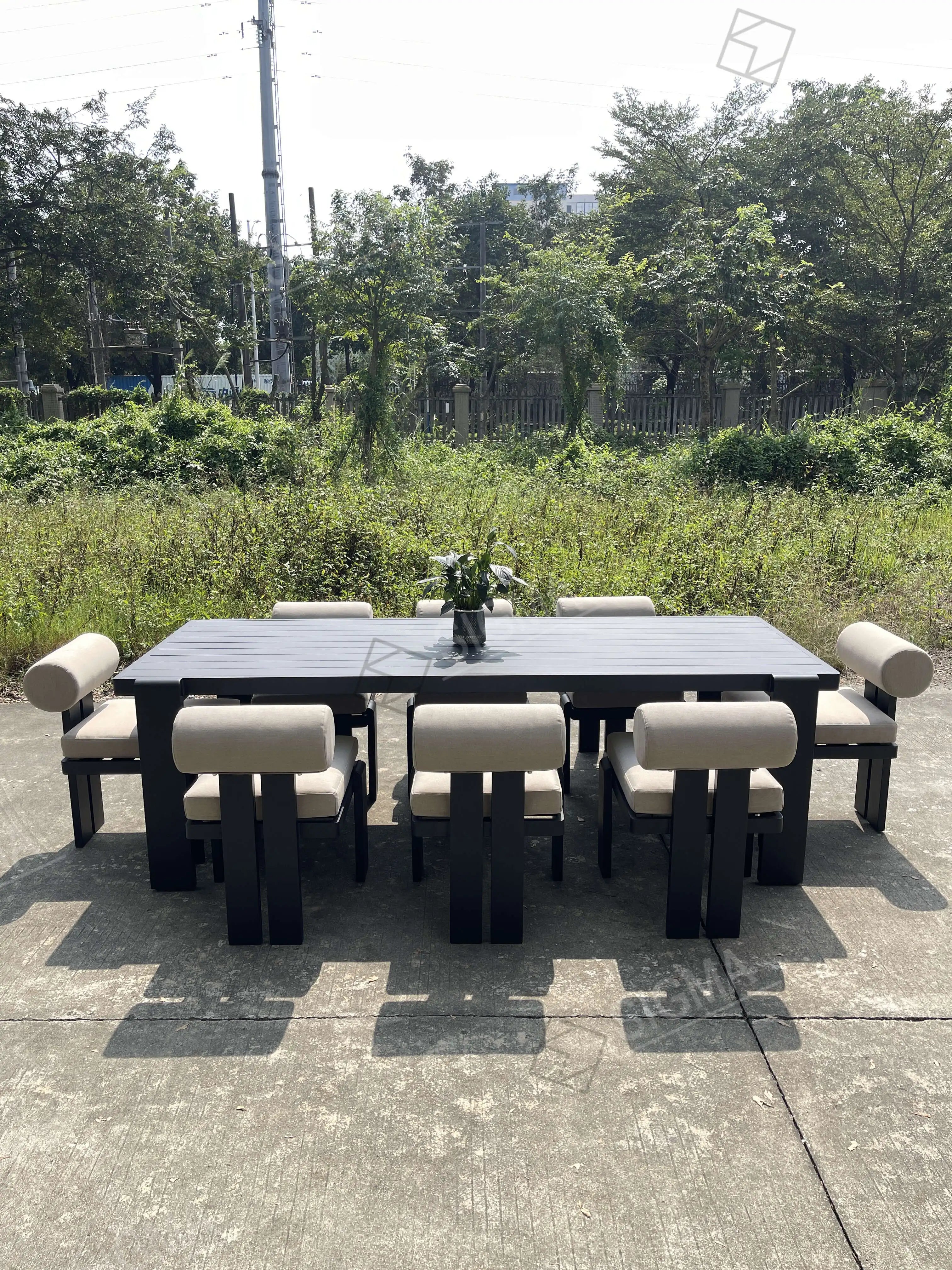 Designer Outdoor Dining Table Aluminum Alfresco Outdoor Living Australia