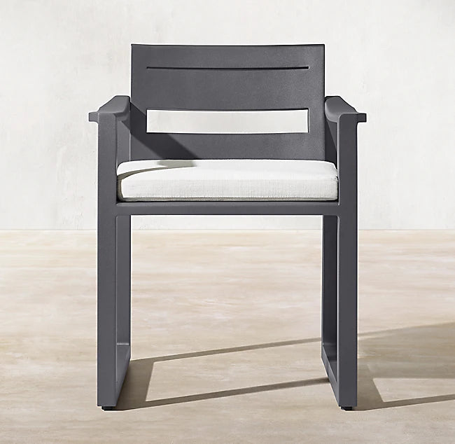 Custom Aluminium Dining Armchair Traditional Alfresco Outdoor Living Australia