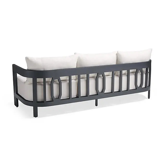 Custom Outdoor Furniture Aluminum Sofa Set Modern Architectural Design