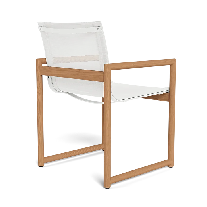 Custom Outdoor Dining Chair Solid Teak Modern Alfresco Outdoor Living Australia