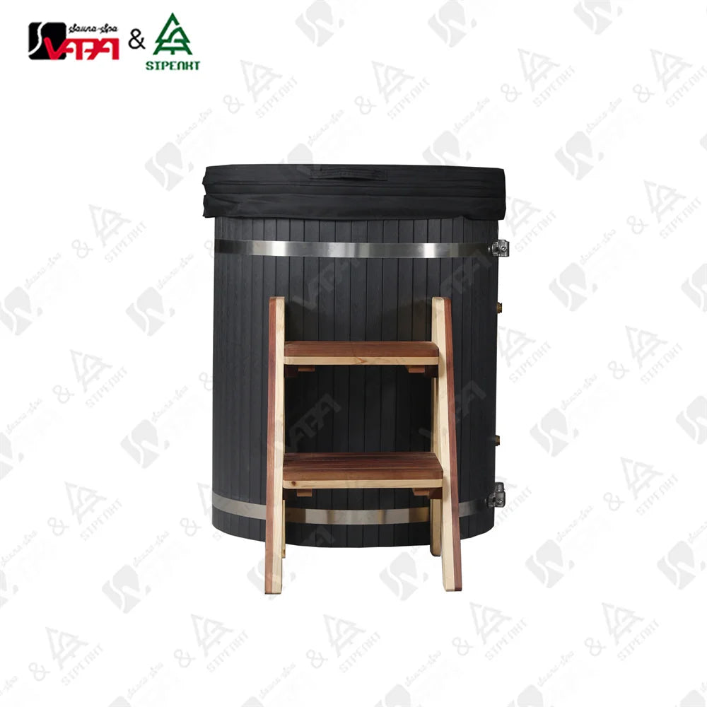 Custom Cold Plunge Therapy System Modern Minimalist Alfresco Outdoor Living Australia
