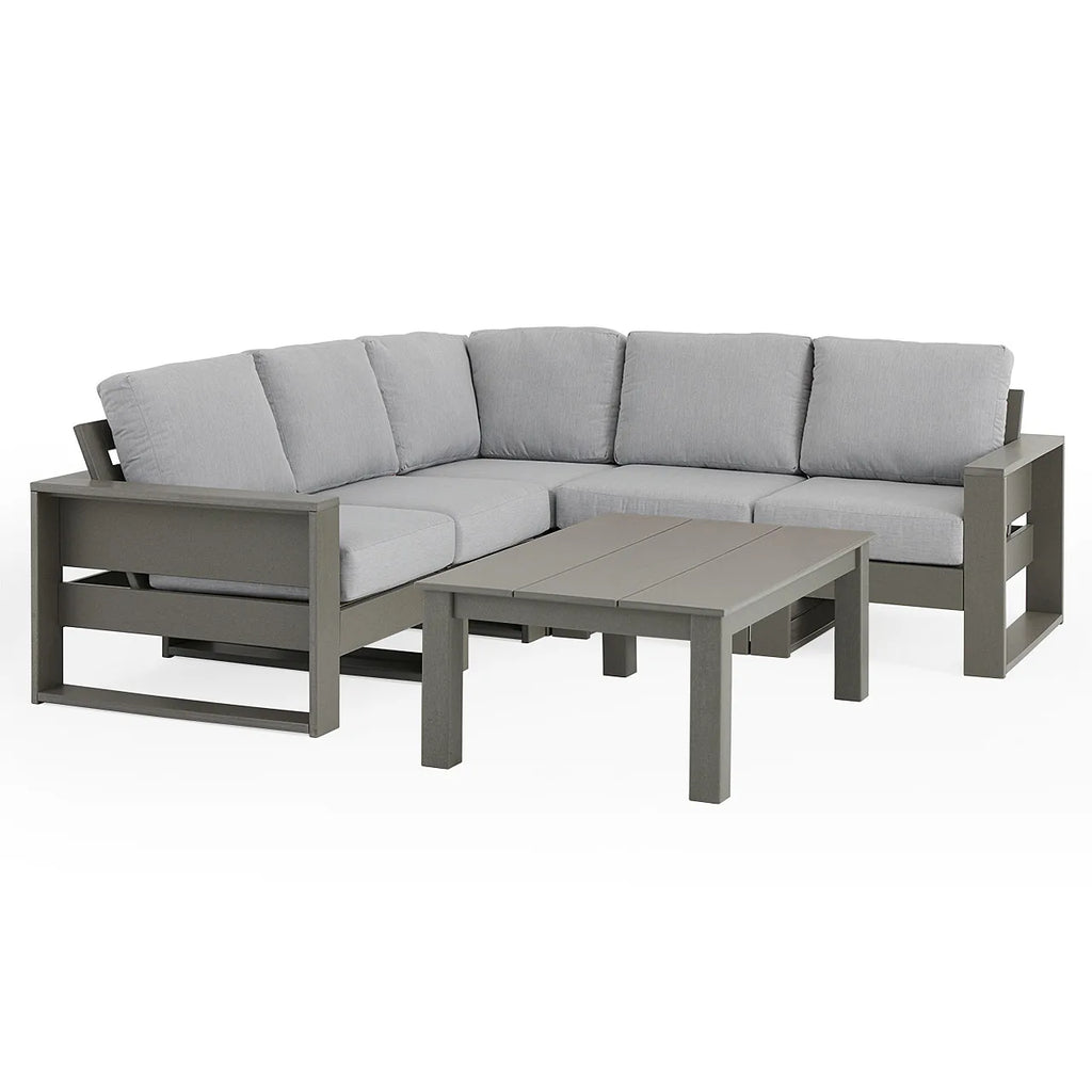 Outdoor Sectional Sofa Modular Aluminum Alfresco Outdoor Living Australia