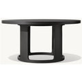 Round Aluminum Outdoor Dining Table Minimalist Alfresco Outdoor Living Australia