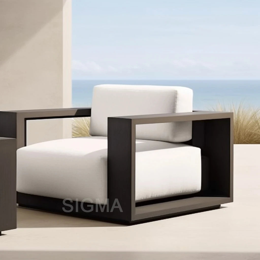 Custom Furniture Aluminum Lounge Set Contemporary Alfresco Outdoor Living Australia