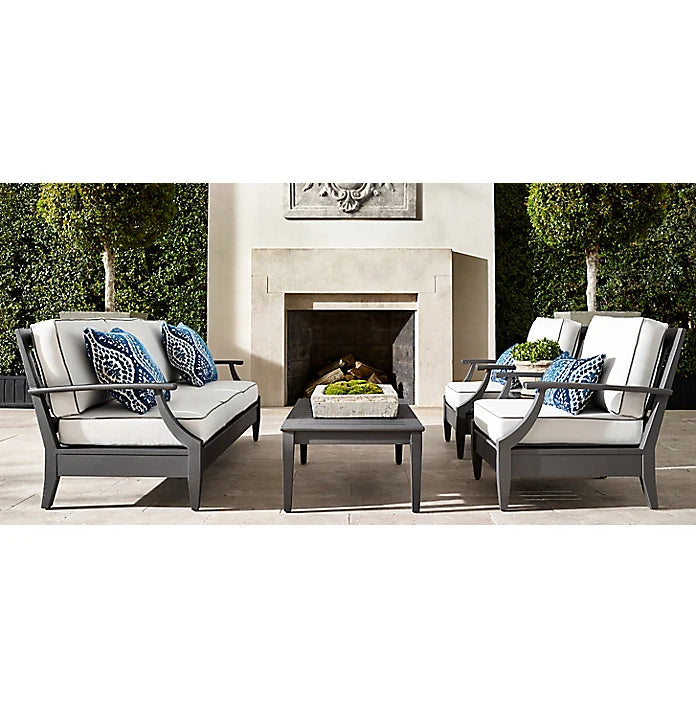 Custom Outdoor Furniture Aluminum Sofa Vintage Alfresco Outdoor Living Australia