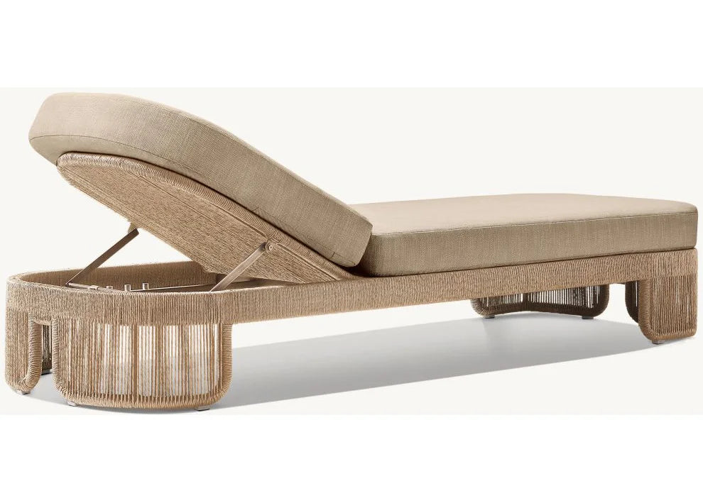 Custom Outdoor Sun Lounger Modern Rattan Alfresco Outdoor Living Australia