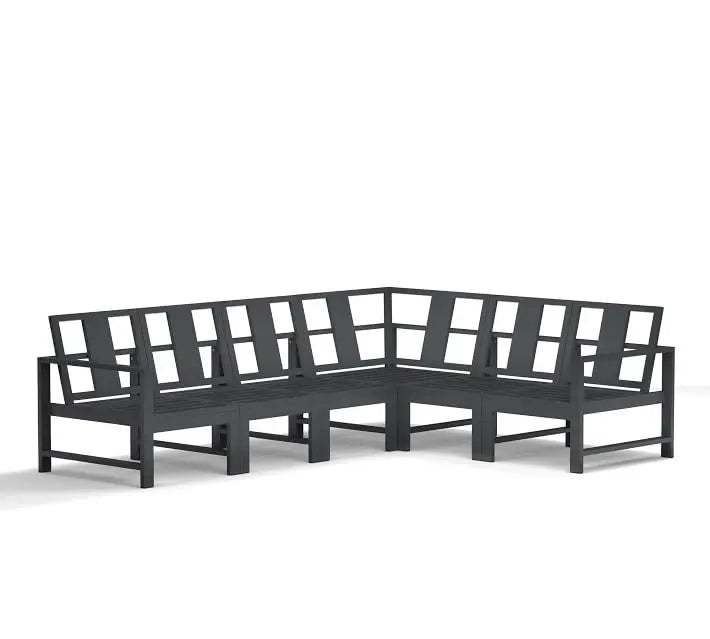 Modular Aluminium Outdoor Sectional Sofa Modern Alfresco Outdoor Living Australia