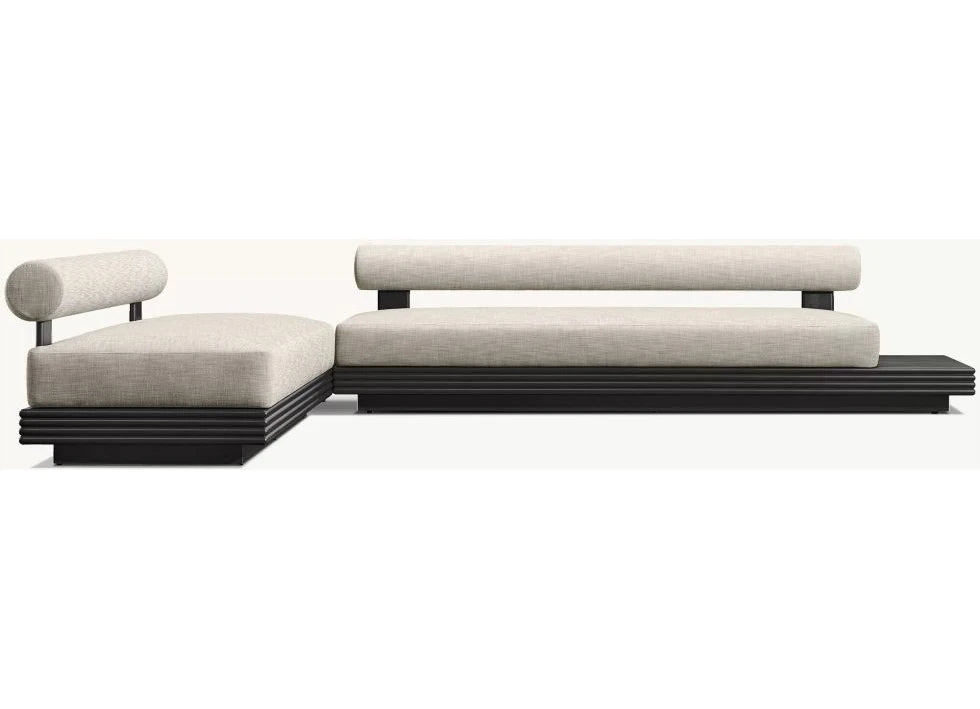 Modular Sectional Outdoor Sofa Contemporary Aluminum Alfresco Outdoor Living Australia