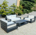 Custom Designer Furniture Aluminum Set Contemporary Alfresco Outdoor Living Australia