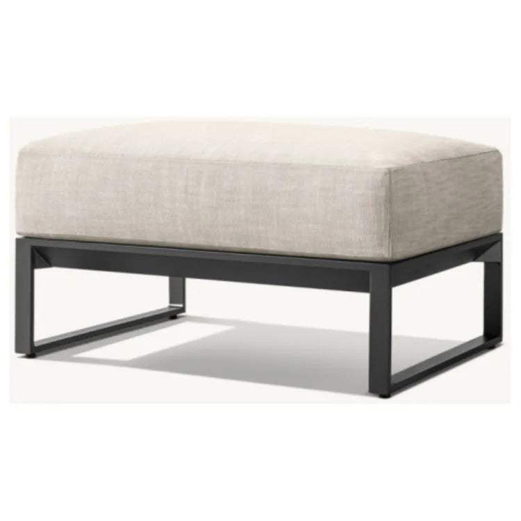 Handcrafted Footstool Ottoman Modern Square Alfresco Outdoor Living Australia