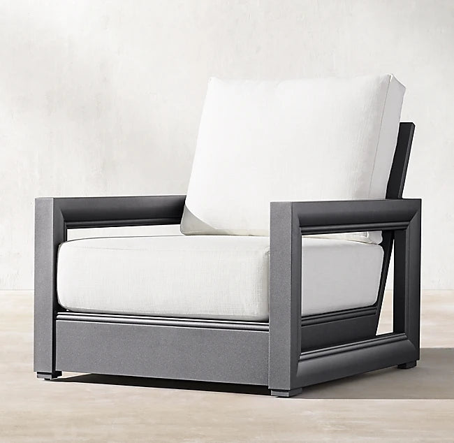 Custom Outdoor Furniture Aluminum Sofa Set Contemporary Modular Alfresco Outdoor Living Australia