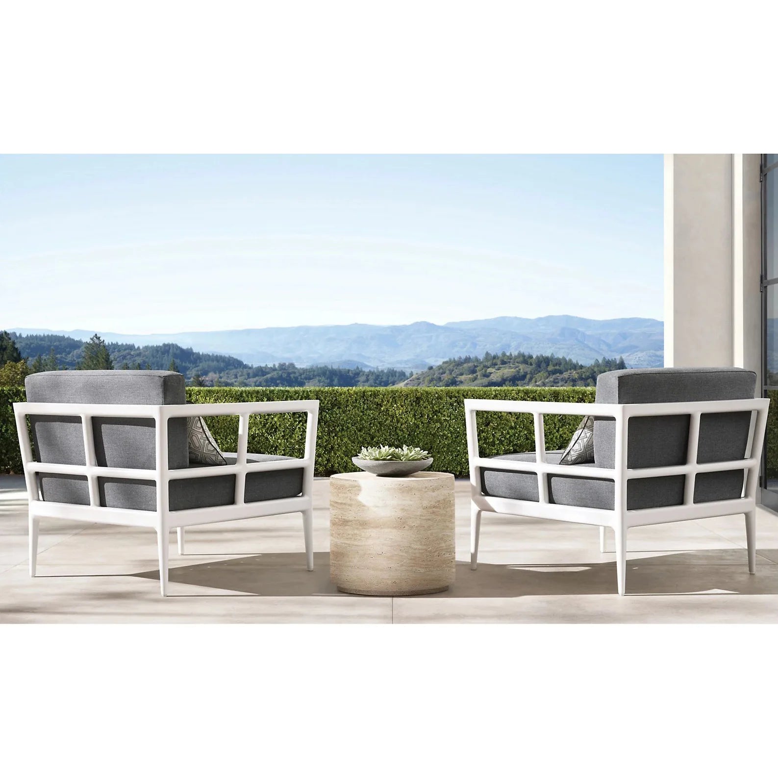 Custom Outdoor Furniture Set Modern Aluminium Alfresco Outdoor Living Australia