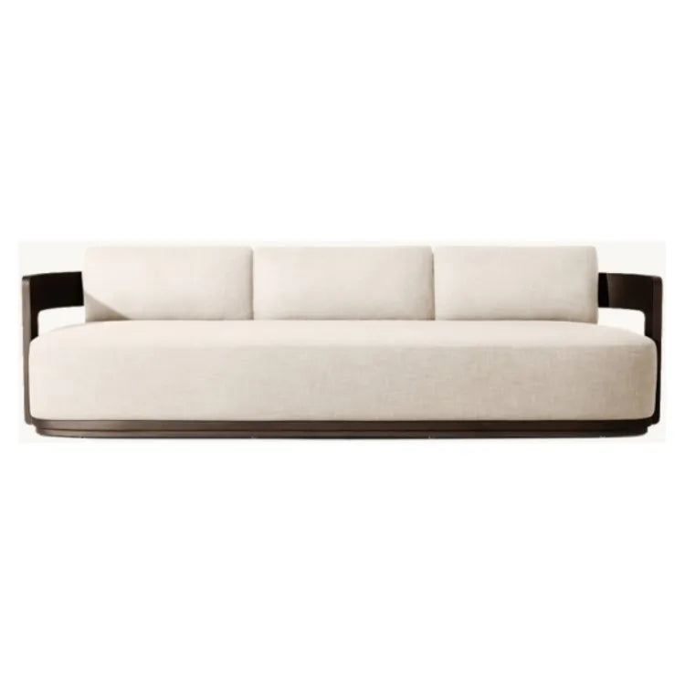 Custom Outdoor Furniture Aluminium Patio Sofa Modern Alfresco Outdoor Living
