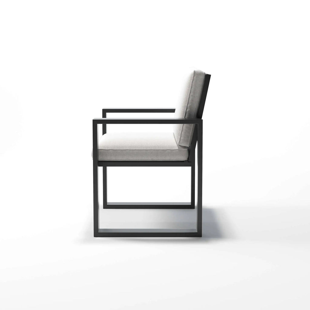 8-Seater Aluminium Dining Table Contemporary Sculptural Alfresco Outdoor Living Australia
