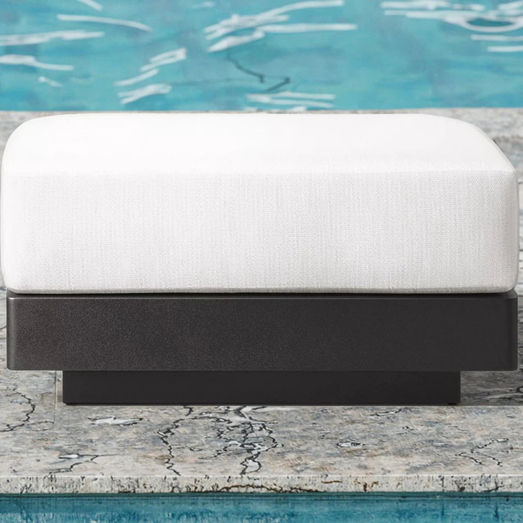Outdoor Ottoman Stool Modern Minimalist Alfresco Outdoor Living Australia